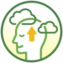 Illustration of Helps to Banish Brain Fog
